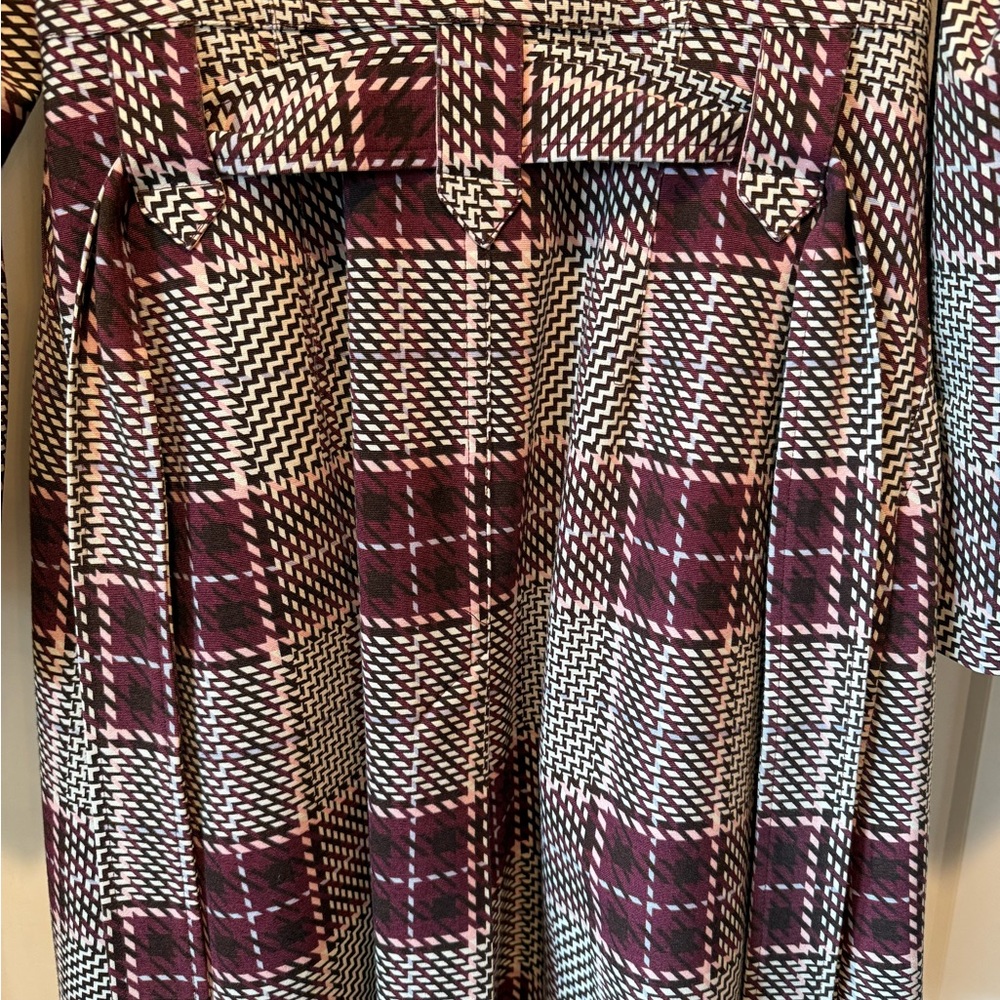 CAbi Sovereign Plaid Trench Coat - Picture 6 of 6